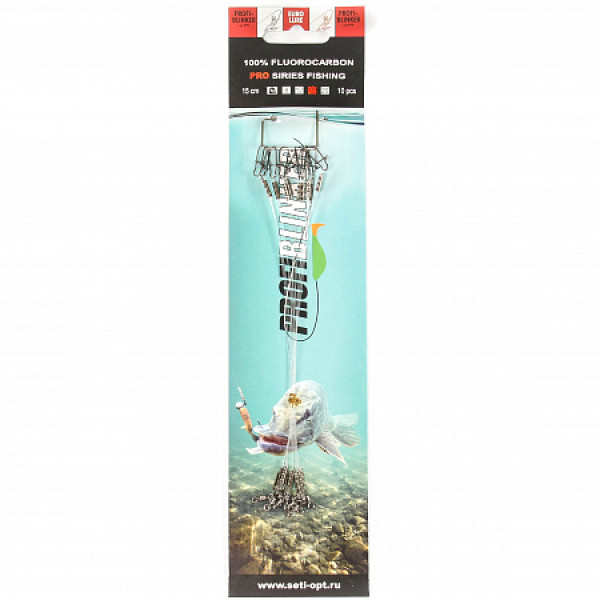 Поводок флюрокарбон 100% 15 см 15 кг в Великом Новгороде