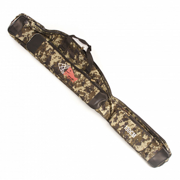 Чехол для удилищ 130 см с 2 карманами Флора в Великом Новгороде