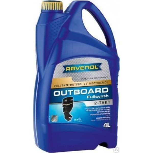 Масло RAVENOL Outboardoel 2T Mineral 4 л в Великом Новгороде
