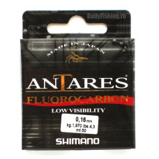 Леска зимняя Shimano Antares Fluorocarbon 30 м. 0,08 мм