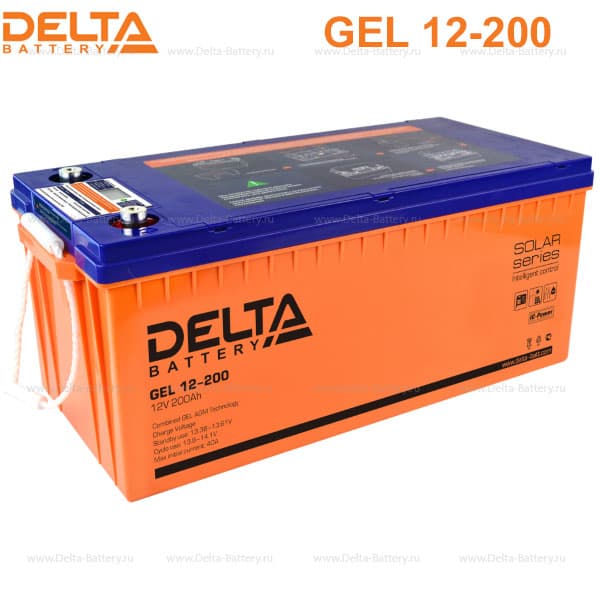 Аккумуляторная батарея Delta GEL 12-200 в Великом Новгороде