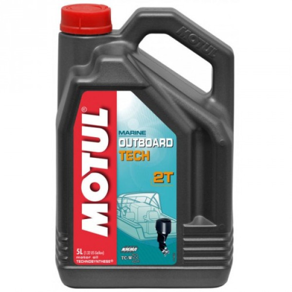 Масло MOTUL OUTBOARD TECH 2T 5л в Великом Новгороде